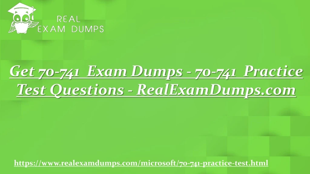 get 70 741 exam dumps 70 741 practice test
