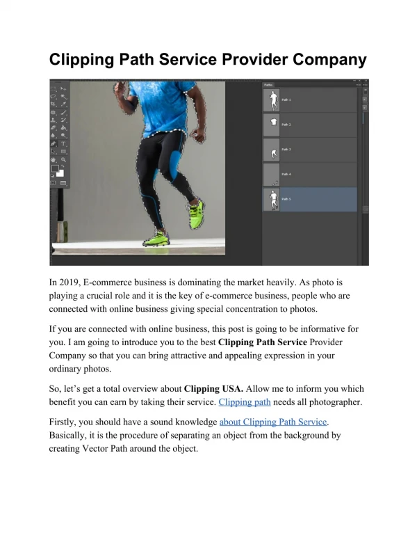clipping path service provider company