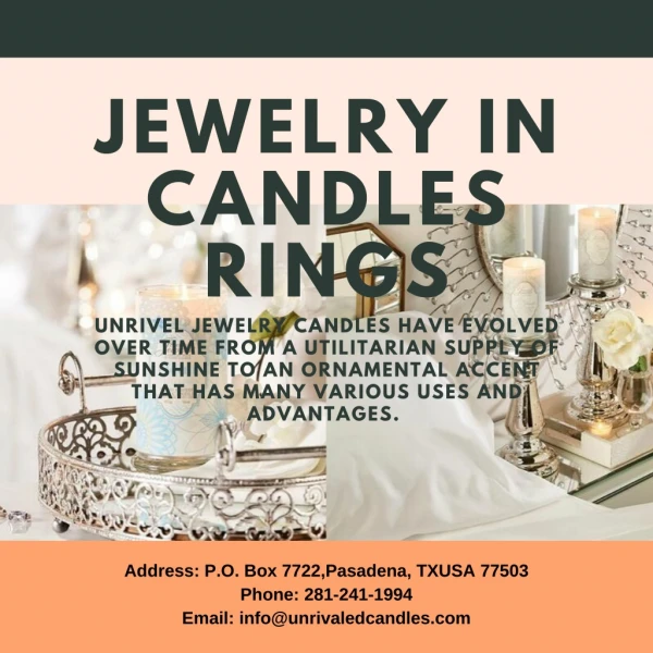 Jewelry In Candles Rings