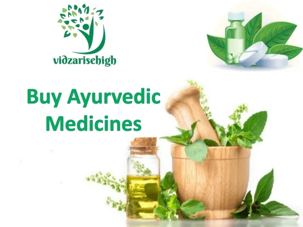 Buy Ayurvedic Medicines Online