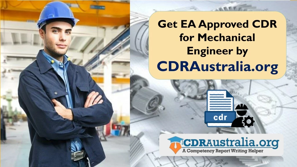 get ea approved cdr for mechanical engineer