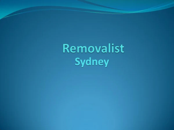 Low Cost Furniture Removalist Sydney