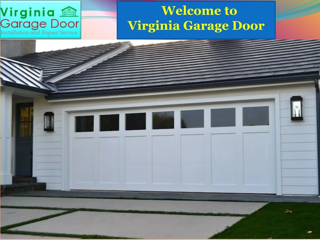 welcome to virginia garage door