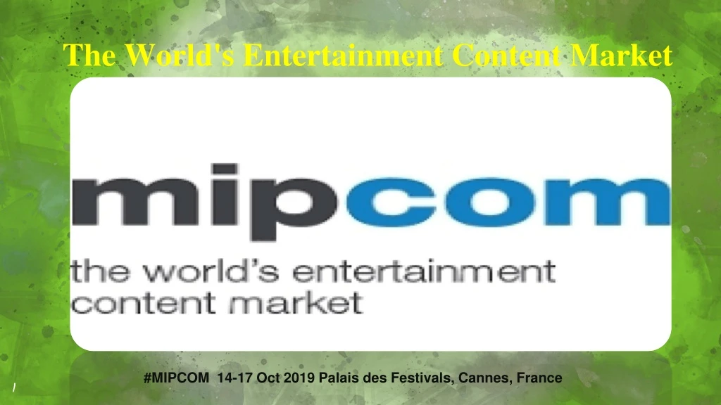 the world s entertainment content market