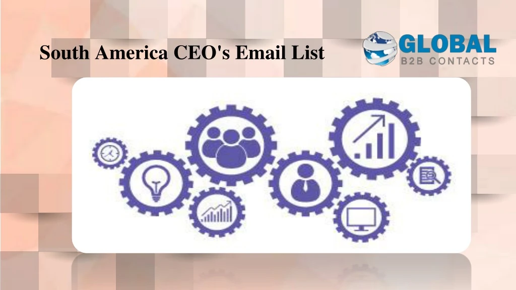 south america ceo s email list