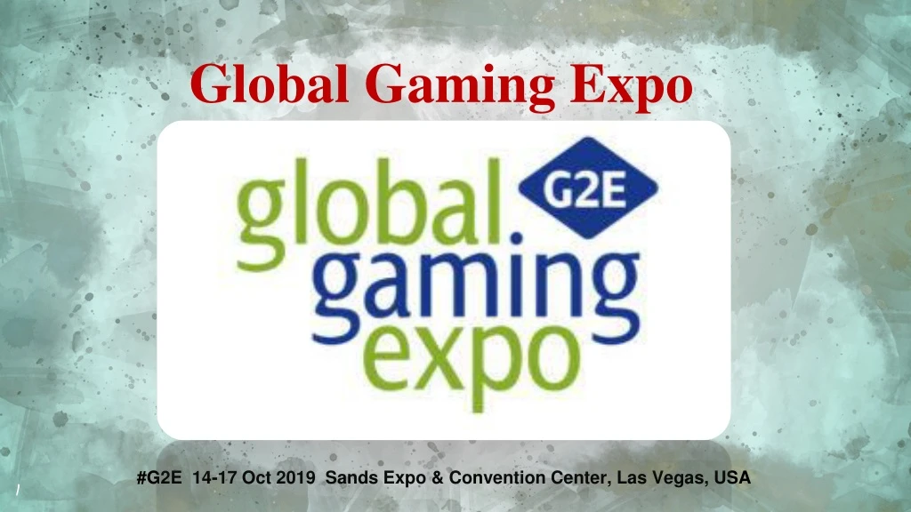 global gaming expo