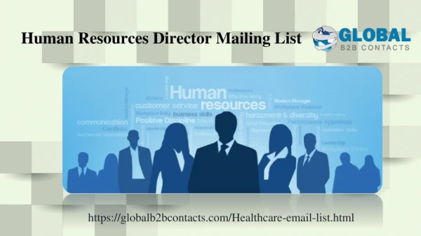 Human Resources Director Mailing List