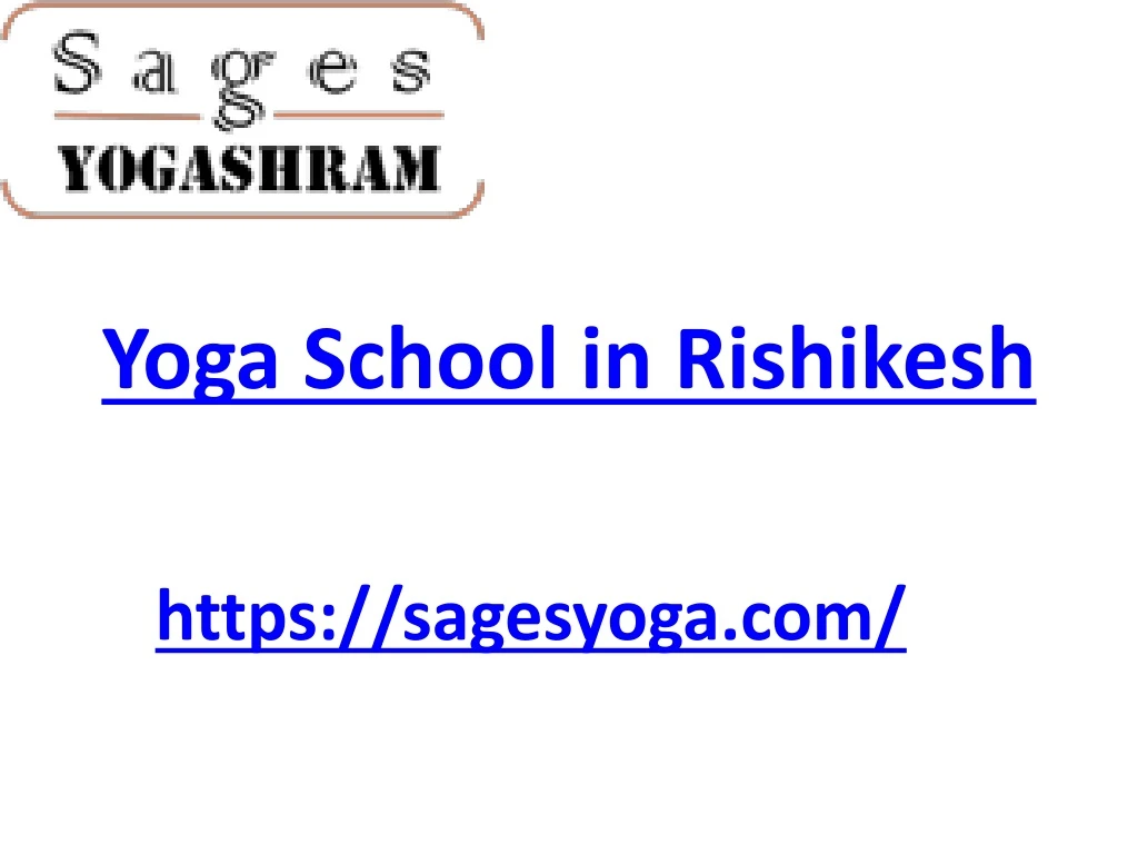 yoga school in rishikesh