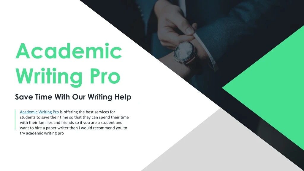 academic writing pro