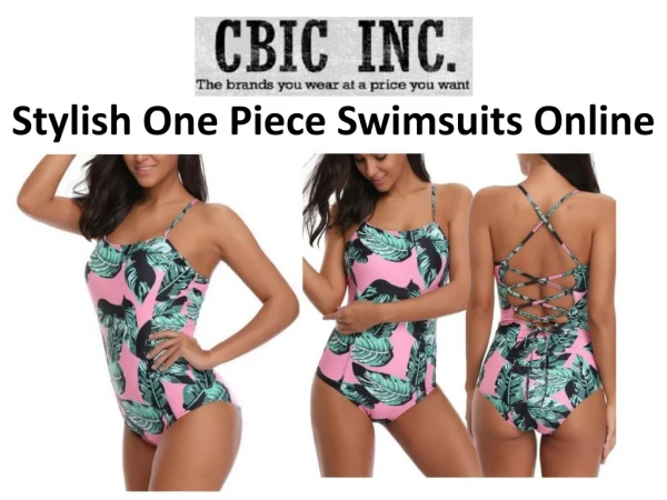 Stylish One Piece Swimsuits Online