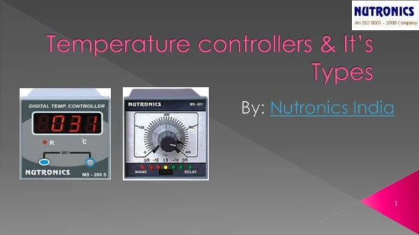 Temperature Controllers and It's Types