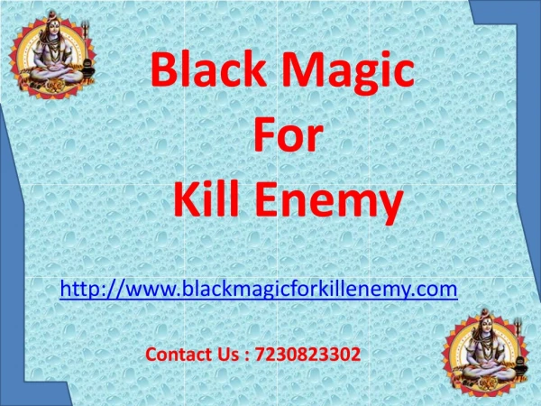 Black Magic for Kill Enemy