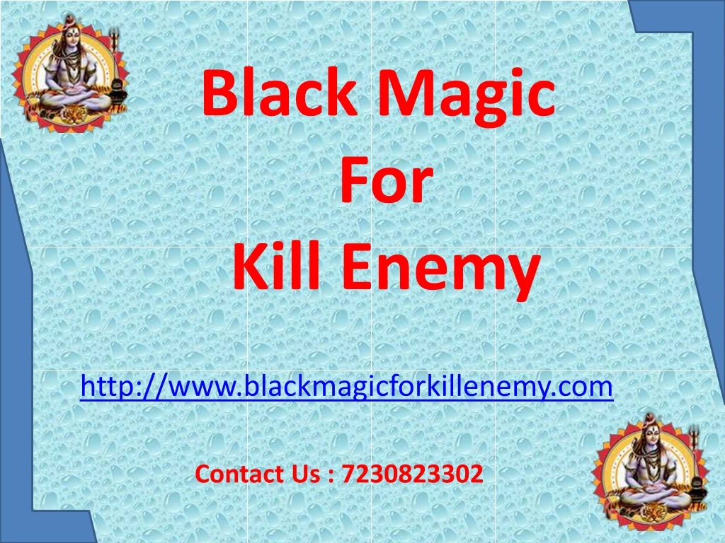 black magic for kill enemy