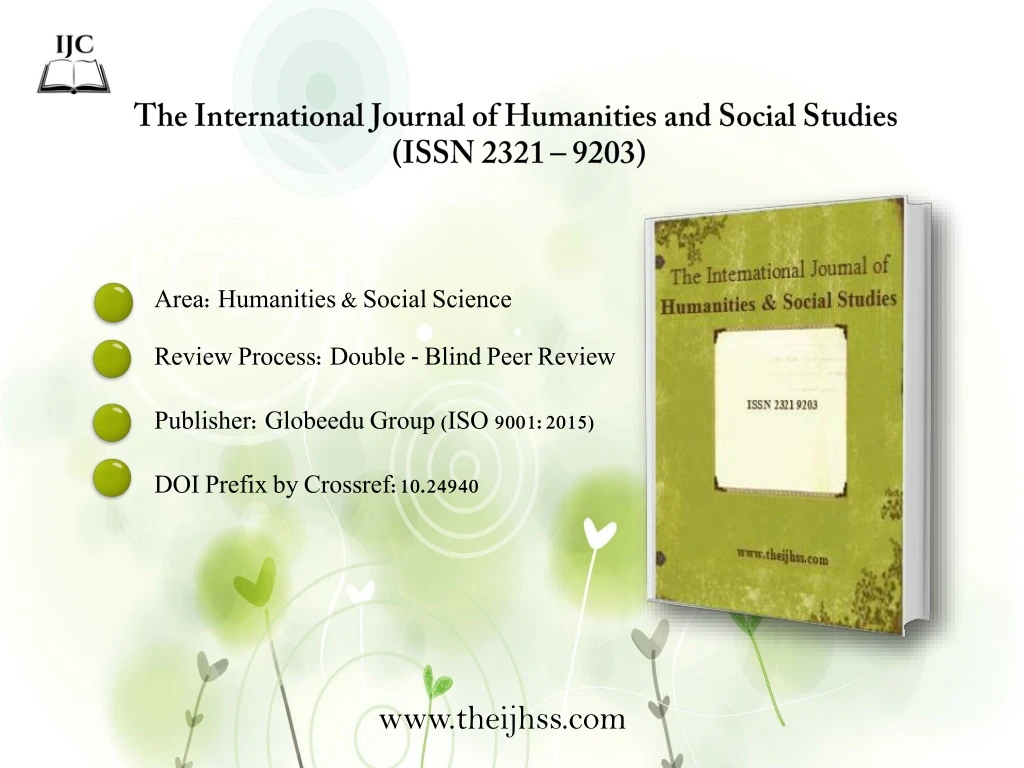 the international journal of humanities