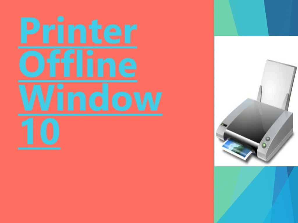 printer offline window 10