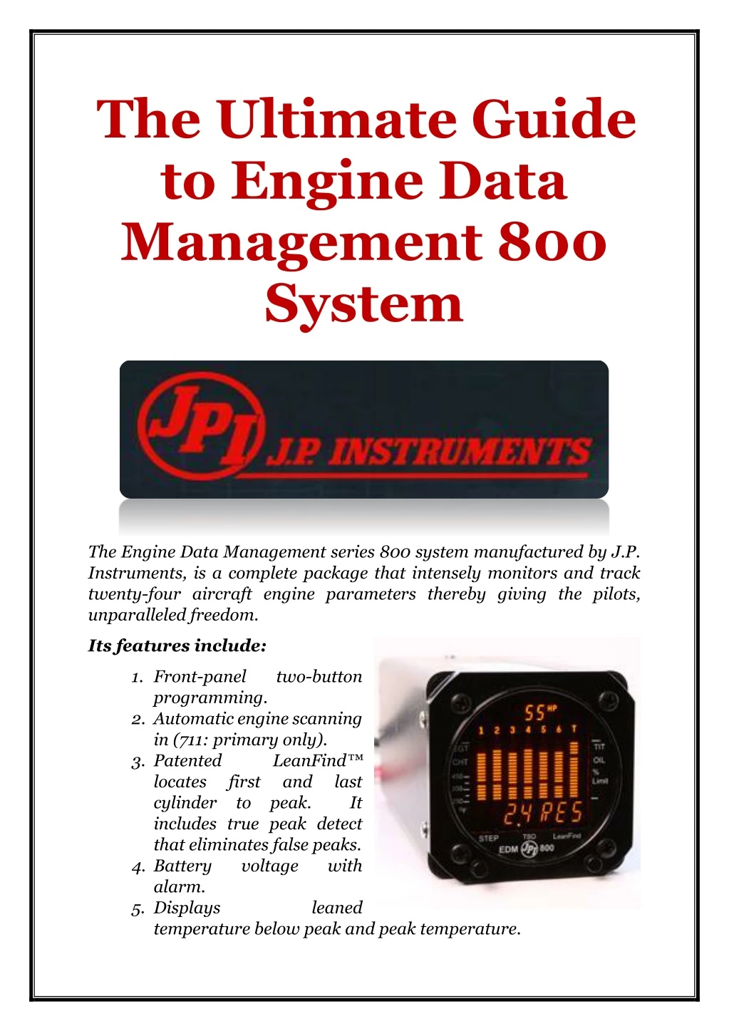 the ultimate guide to engine data management