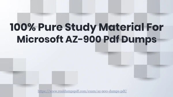 Microsoft AZ-900 Dumps Pdf - Efficient and Unique