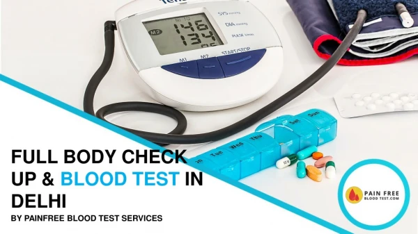 Full body check-up and blood test in Delhi NCR