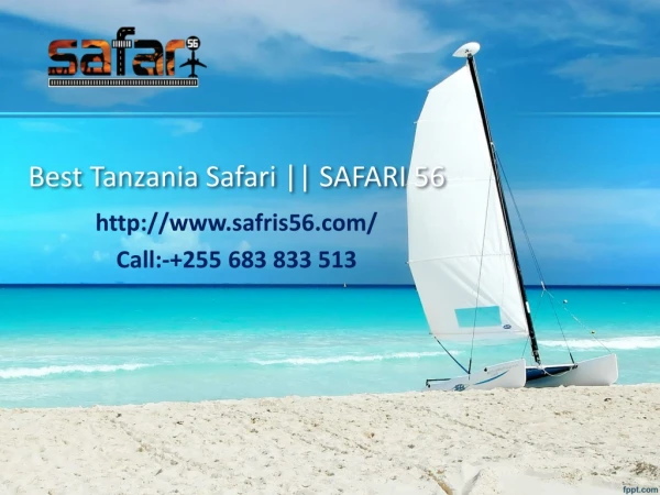 Best Tanzania Safari || SAFARI 56