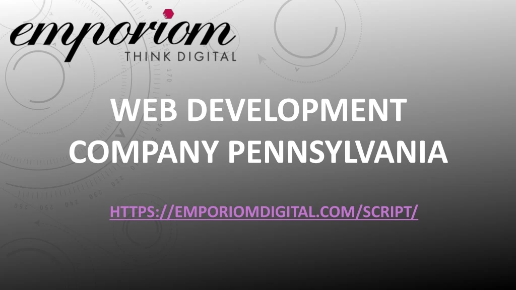 web development company pennsylvania