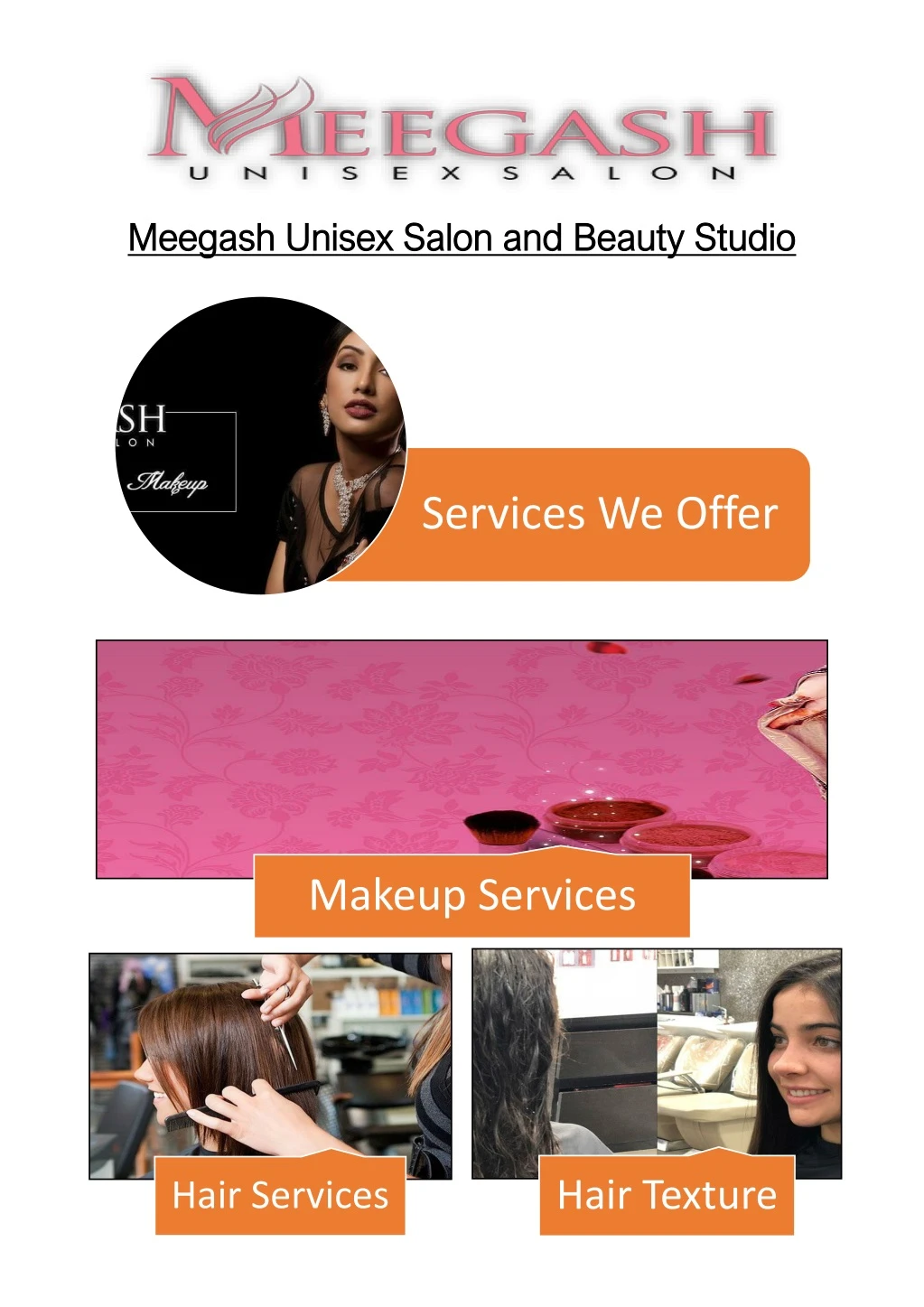 meegash unisex salon and beauty studio meegash