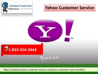Unable to open Yahoo Account then avail Yahoo customer service - slide 1