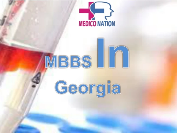 MBBS New Vision University {Georgia}