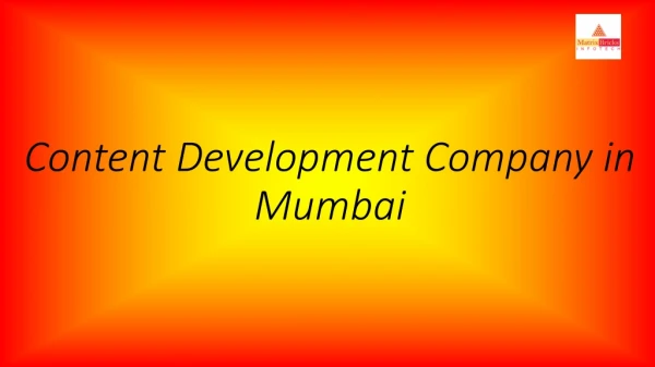 Matrix Bricks - Quality Content Development Company in Mumbai