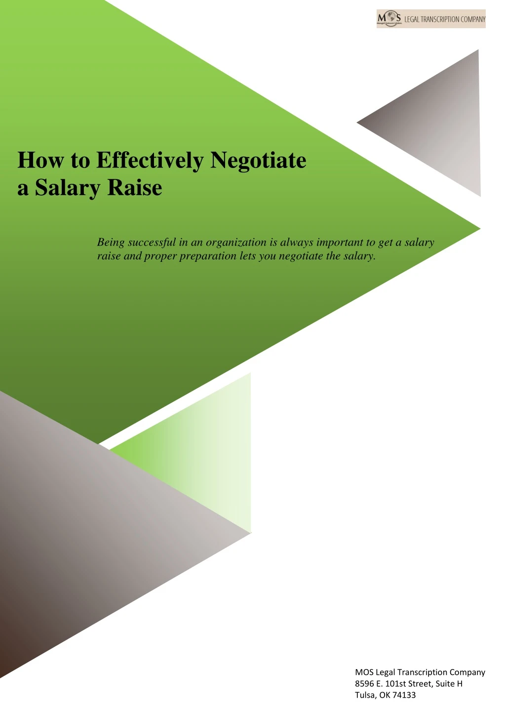 how to effectively negotiate a salary raise