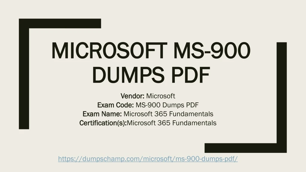 microsoft ms 900 dumps pdf