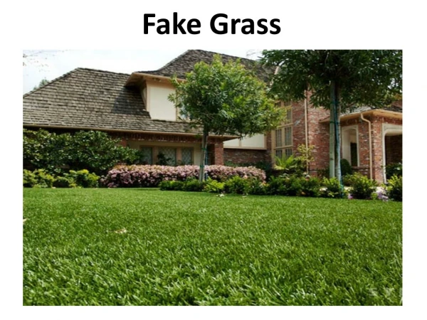 Fake Grass in Dubai