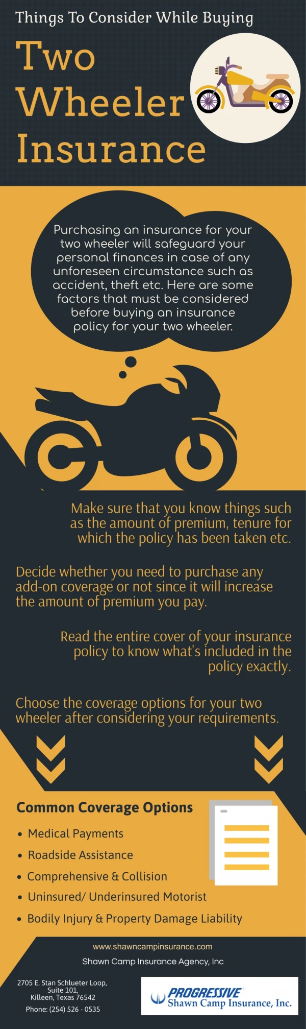 Things To Consider While Buying Two Wheeler Insurance