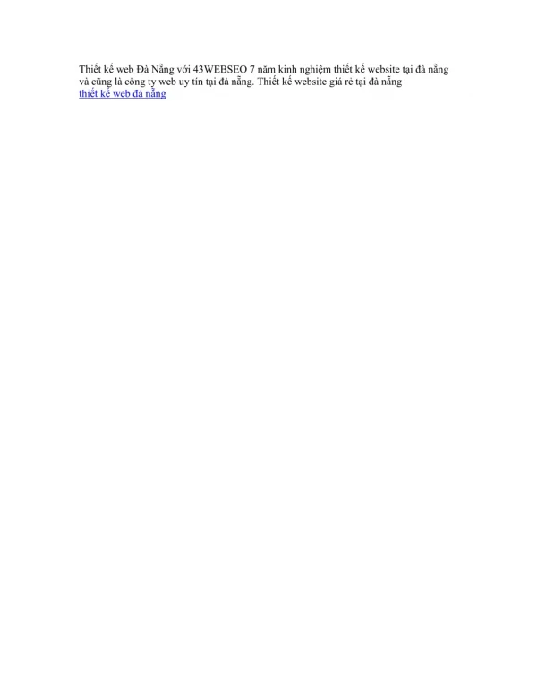 thi t k web n ng v i 43webseo 7 n m kinh nghi