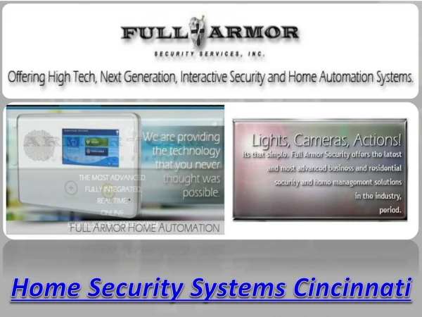 Home Security Systems Cincinnati
