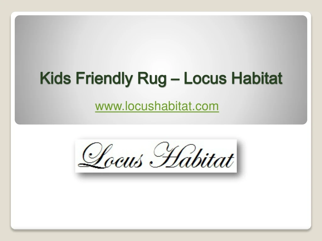 kids friendly rug locus habitat