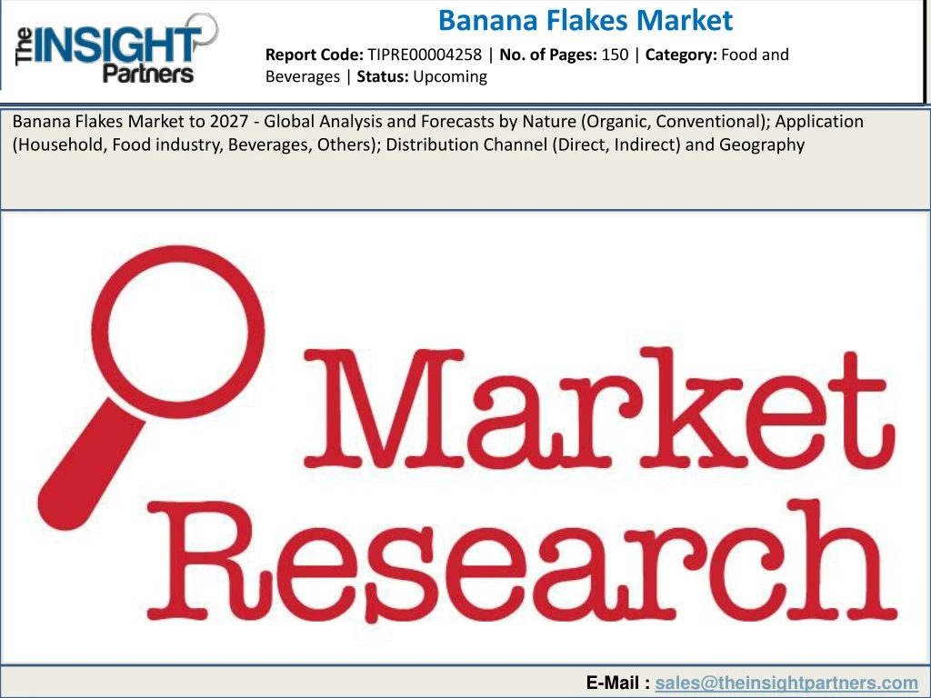 banana flakes market
