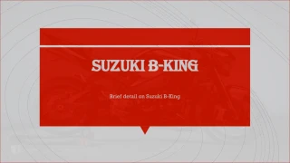 Suzuki B-King | Suzuki Bikes - slide 1
