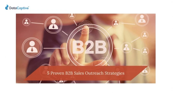 5 PROVEN B2B SALES OUTREACH STRATEGIES