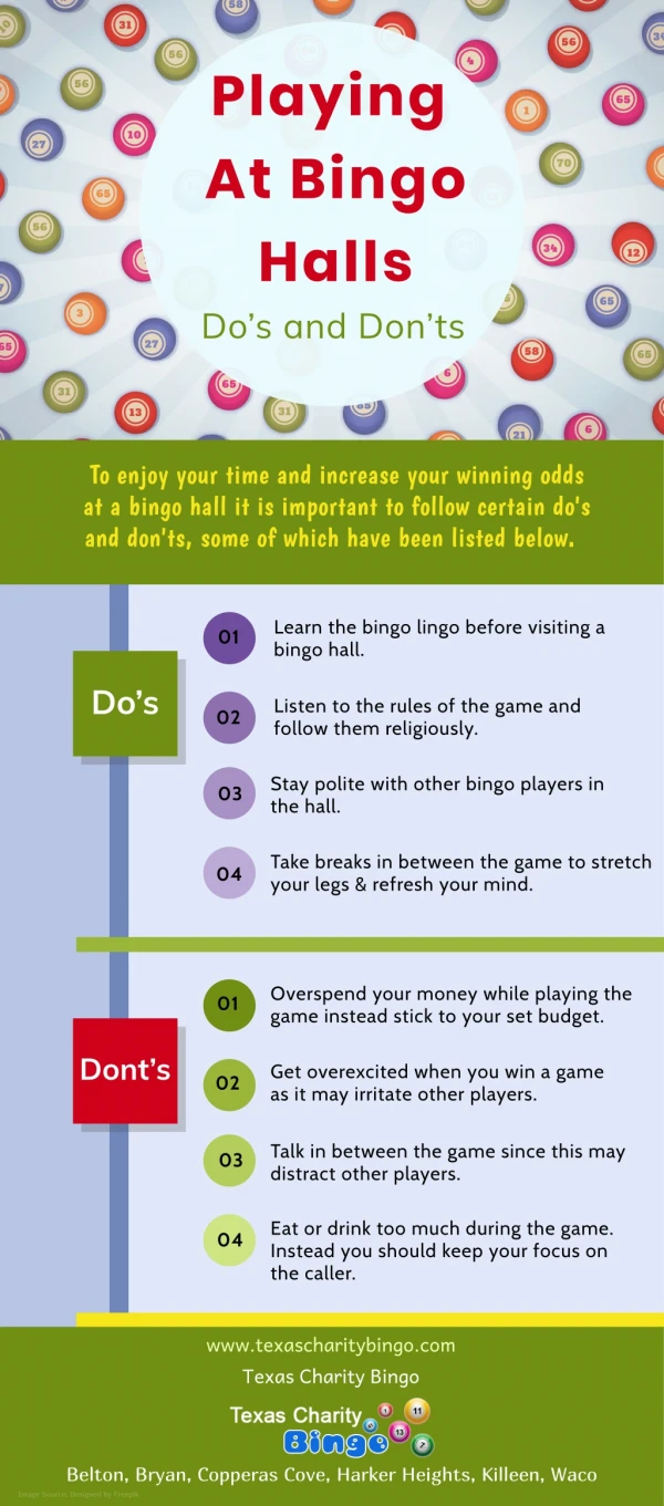 Playing At Bingo Halls Do's and Don'ts