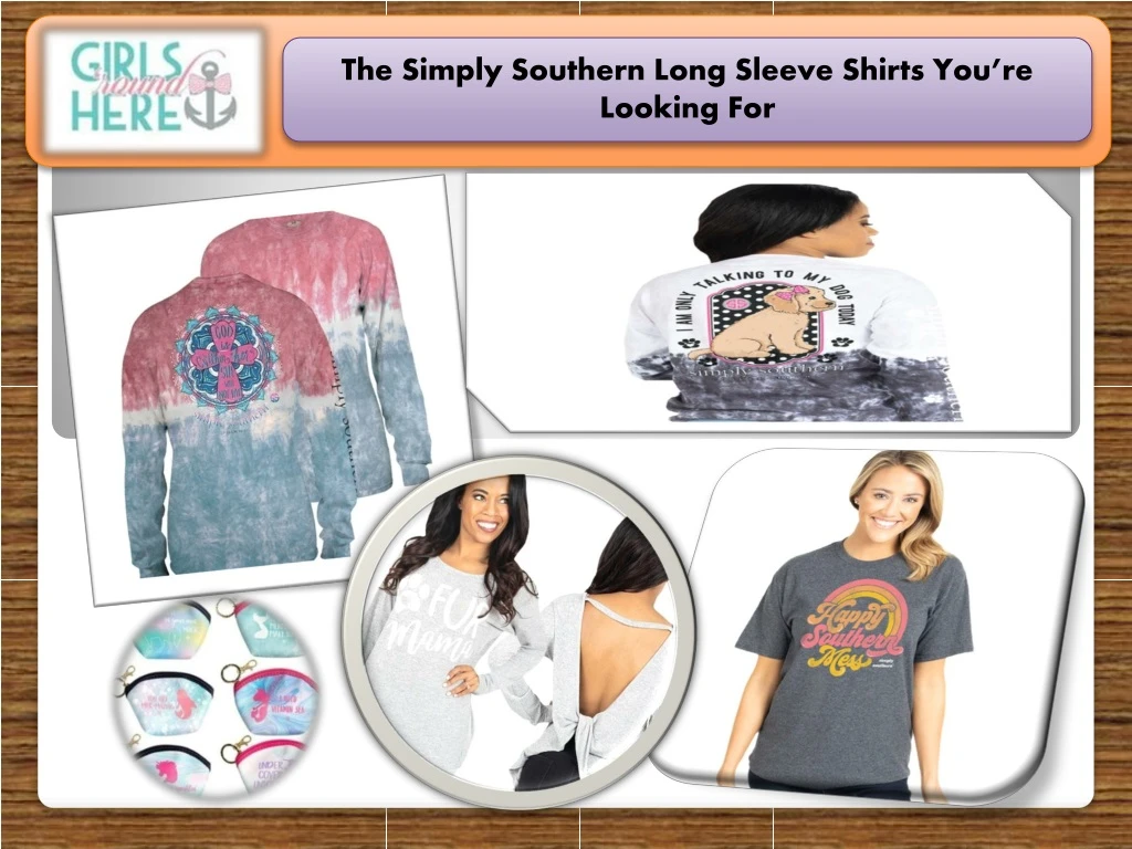 the simply southern long sleeve shirts