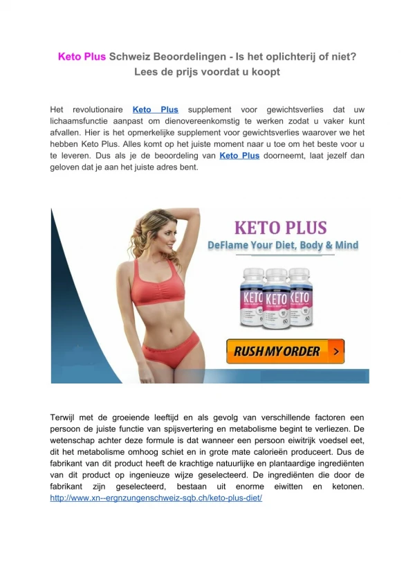 keto plus schweiz beoordelingen