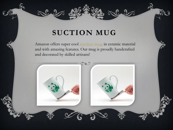 PPT of Suction Coffee Mugs