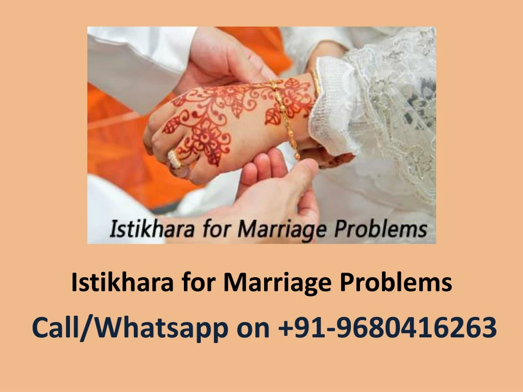 istikhara for marriage problems