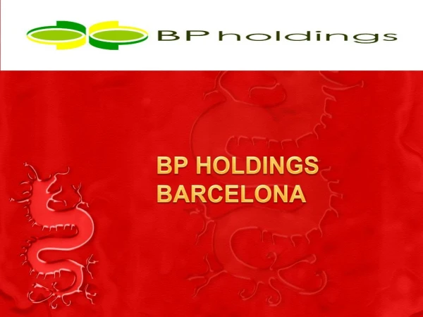 Hong Kong, bp holdings barcelona