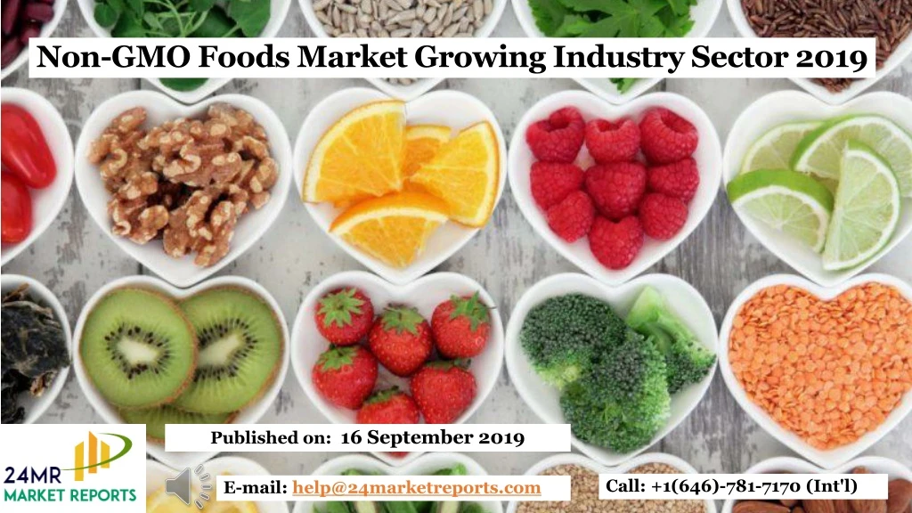 non gmo foods market growing industry sector 2019