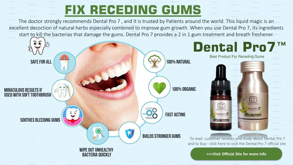 fix receding gums the doctor strongly recommends