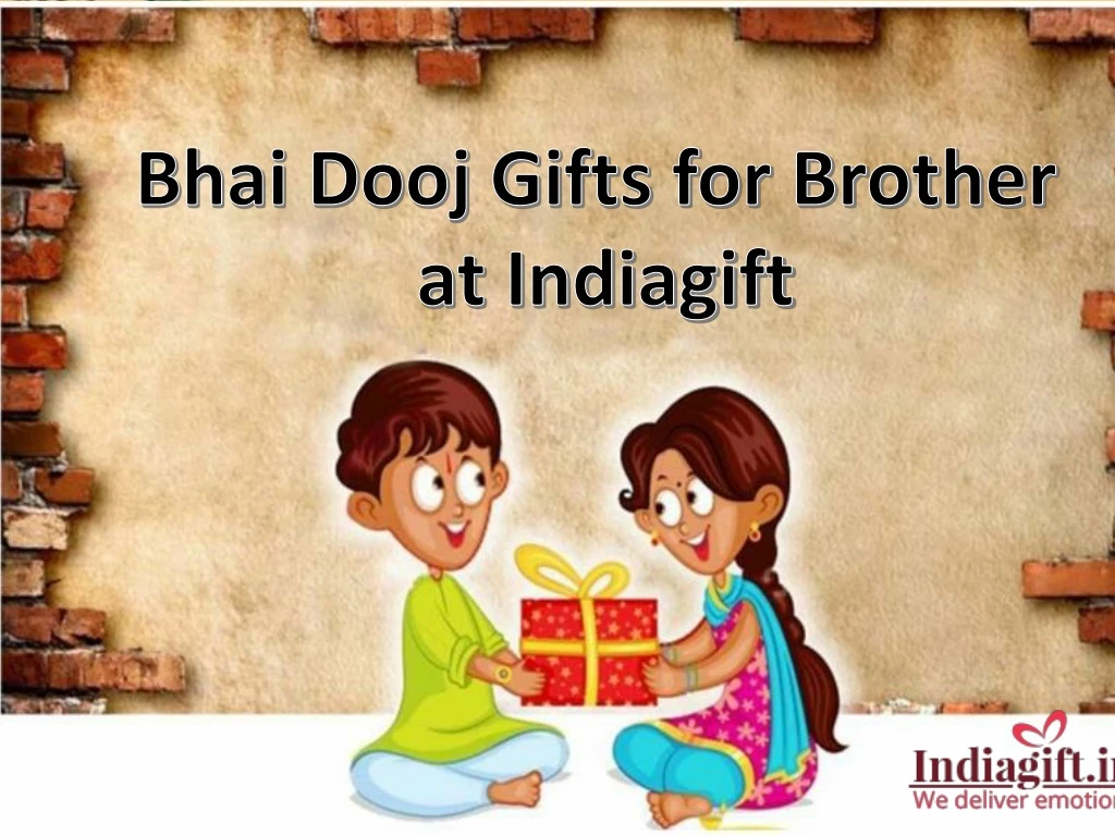 bhai dooj gifts for brother at indiagift