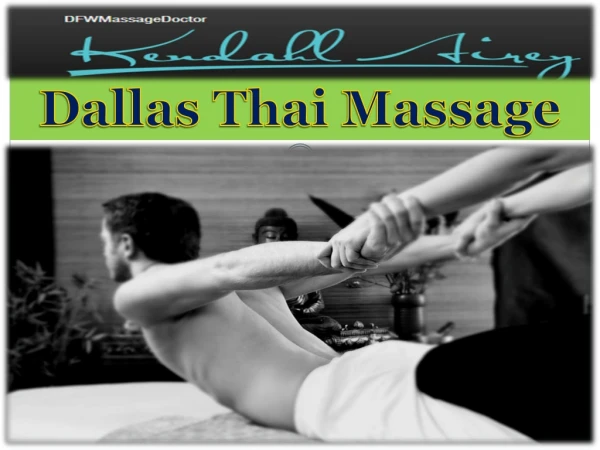 Dallas Thai Massage