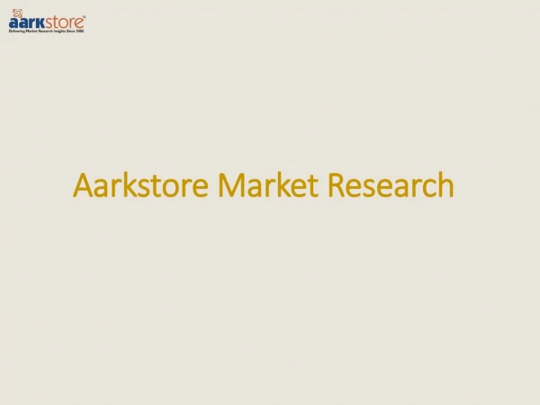 aarkstore market research