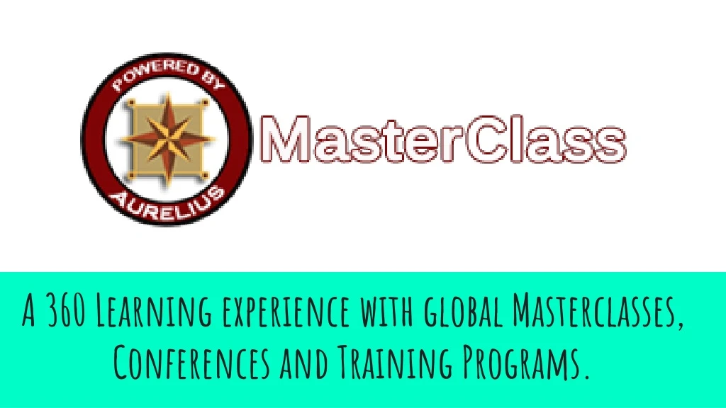 a 360 learning experience with global